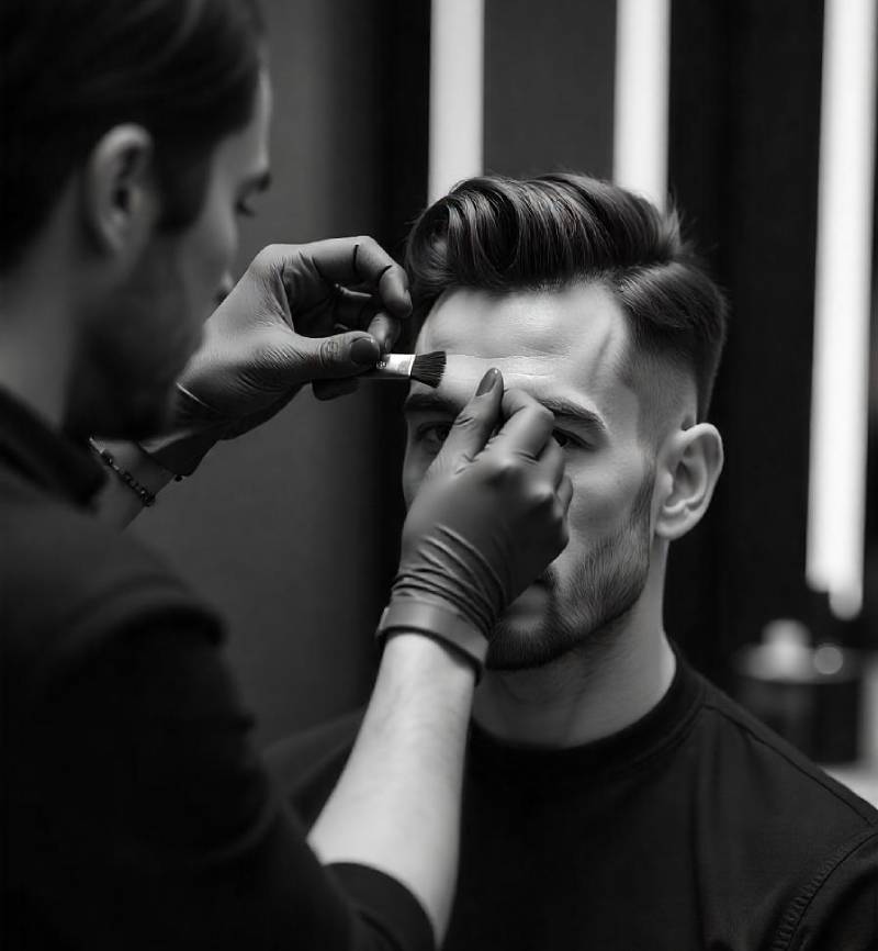 Men’s hair coloring service in Sukhumvit Bangkok at TWENTY.TWO CUT