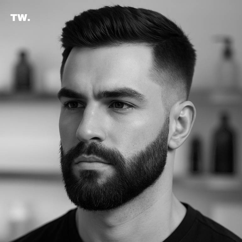 The Full Beard with Defined Lines