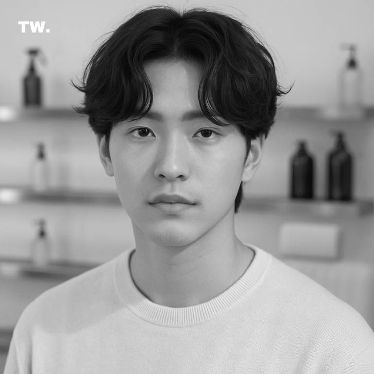 The Korean-Inspired Curtain Perm