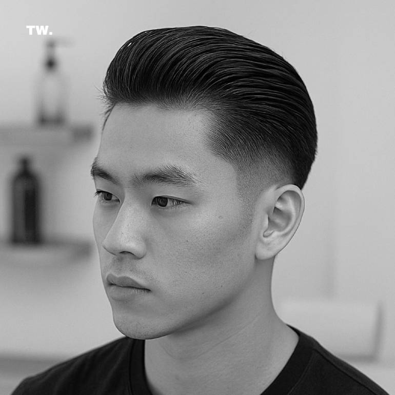 The Slicked-Back Undercut