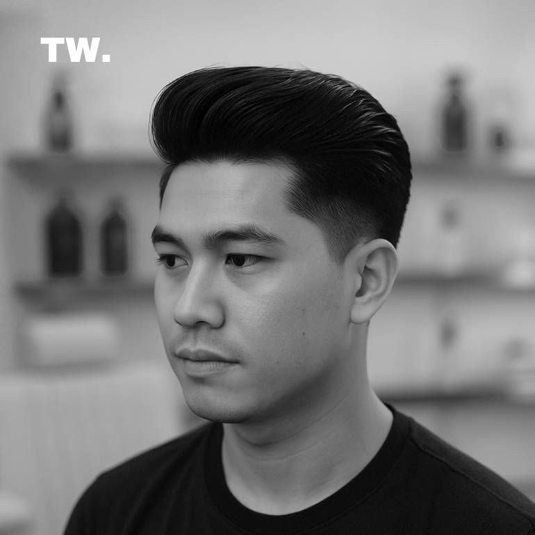 The Thai Gentleman Pompadour (ปอมปาดัวร์สไตล์สุภาพบุรุษไทย)